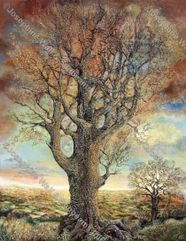 Josephine Wall - Mystical Tree (ÐÐ¸ÑÑÐ¸ÑÐµÑÐºÐ¾Ðµ Ð´ÑÐµÐ²Ð¾) Ð Ð°Ð·Ð¼ÐµÑ 24Ñ30
